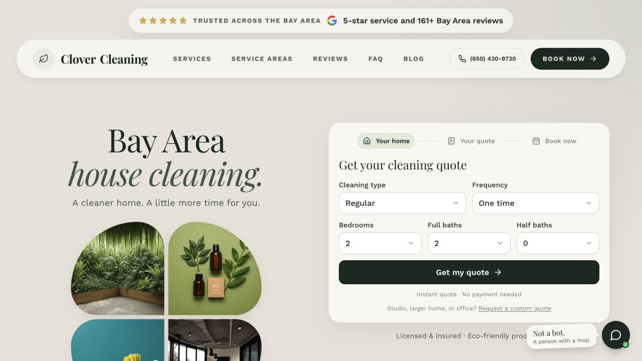 Clover website